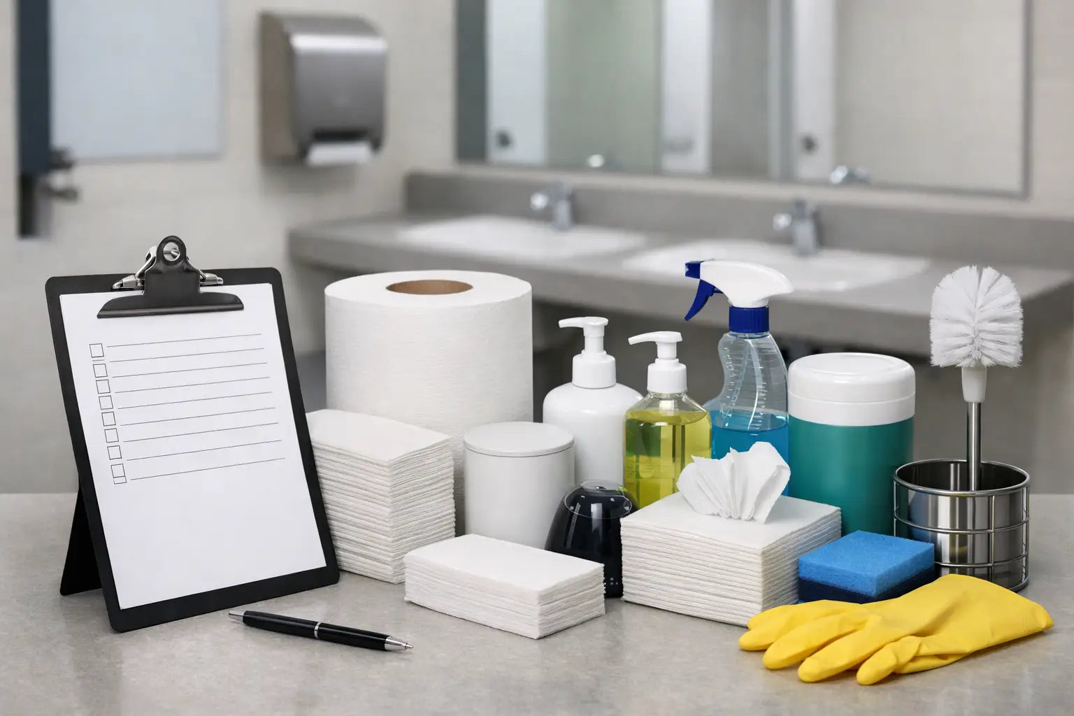 Office Washroom Supply Checklist Example