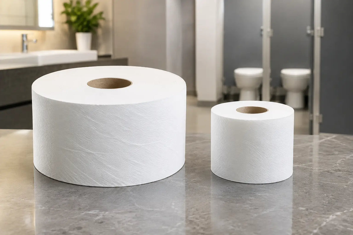 Jumbo Rolls Versus Standard Rolls for Your Washroom