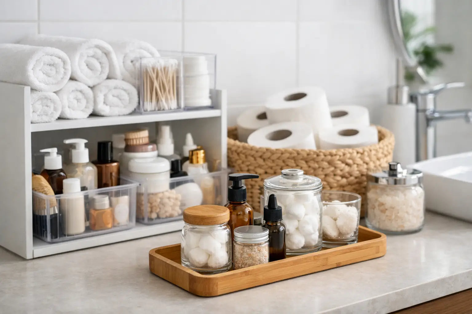 How to Organise Bathroom Consumables Well