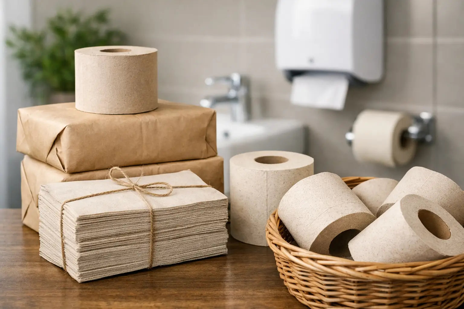 Why Buy Recycled Paper Products for Your Washroom?