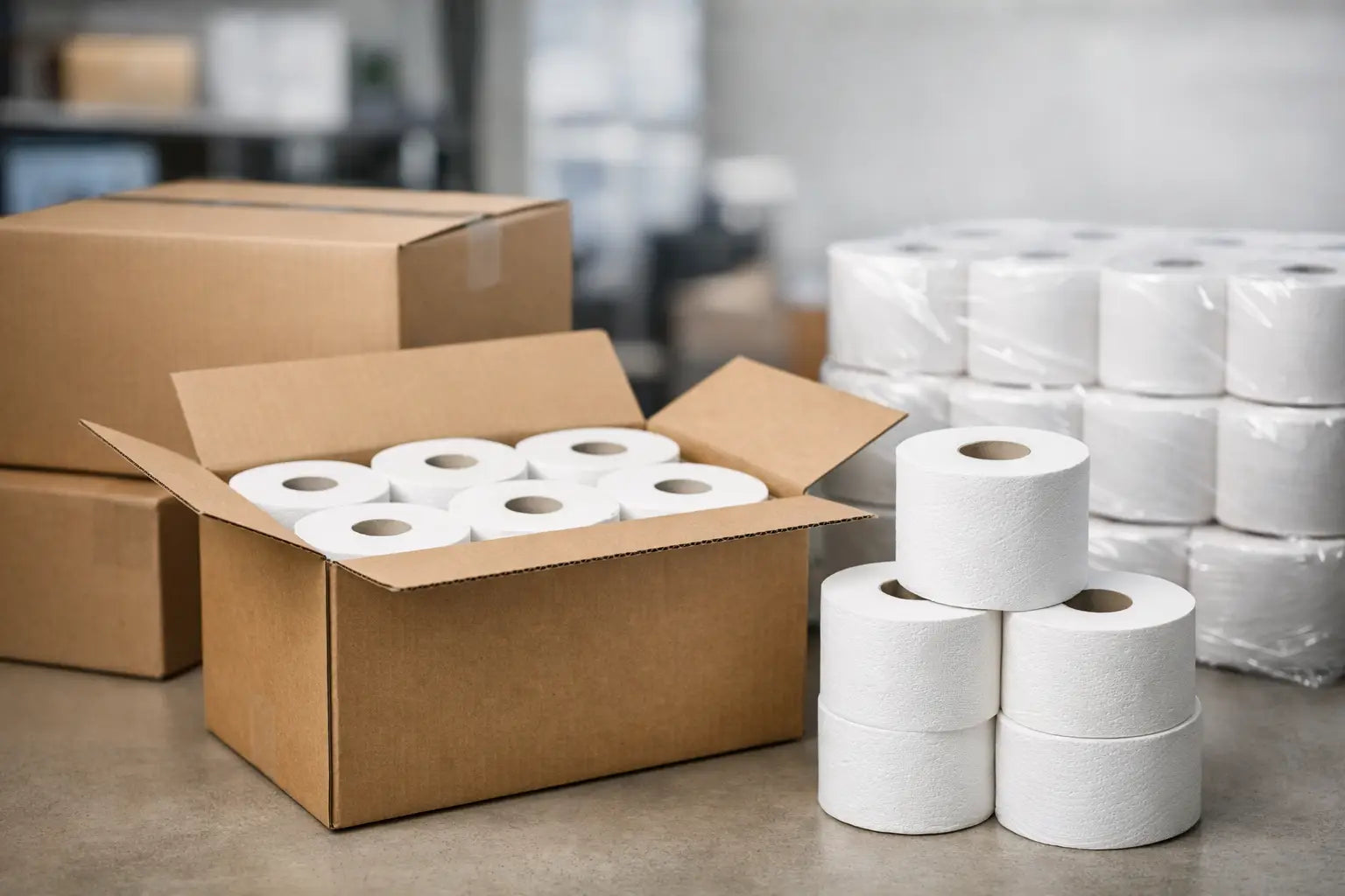 Why Bulk Toilet Tissue Cartons Make Sense