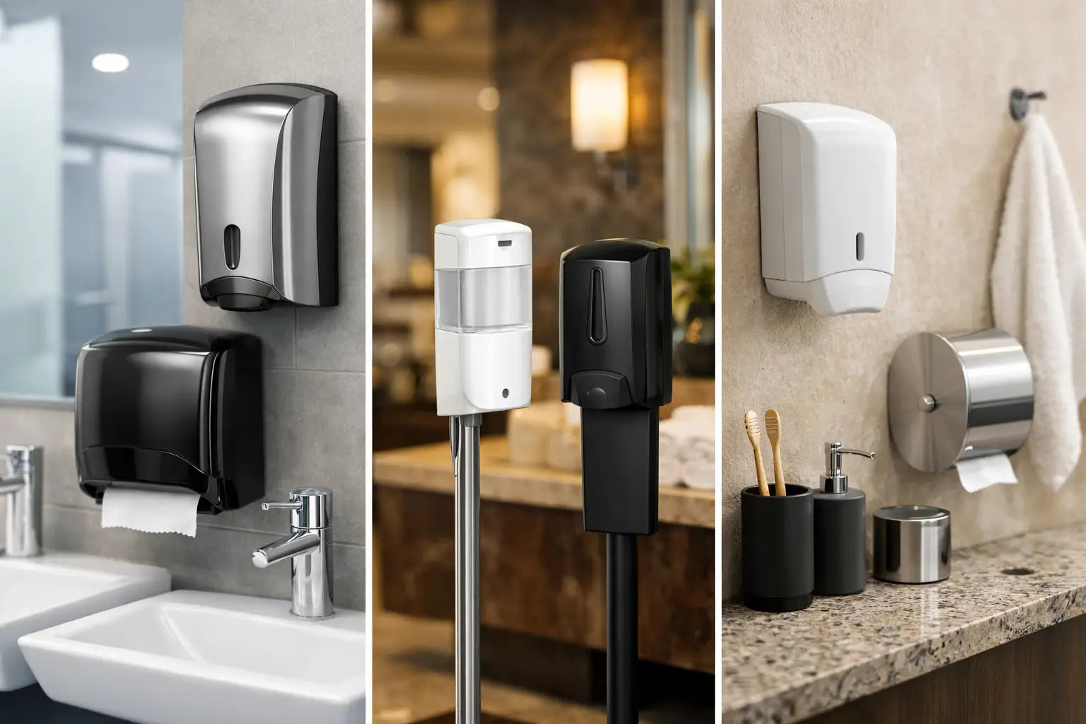 Bathroom Dispenser Selection Guide for Every Space