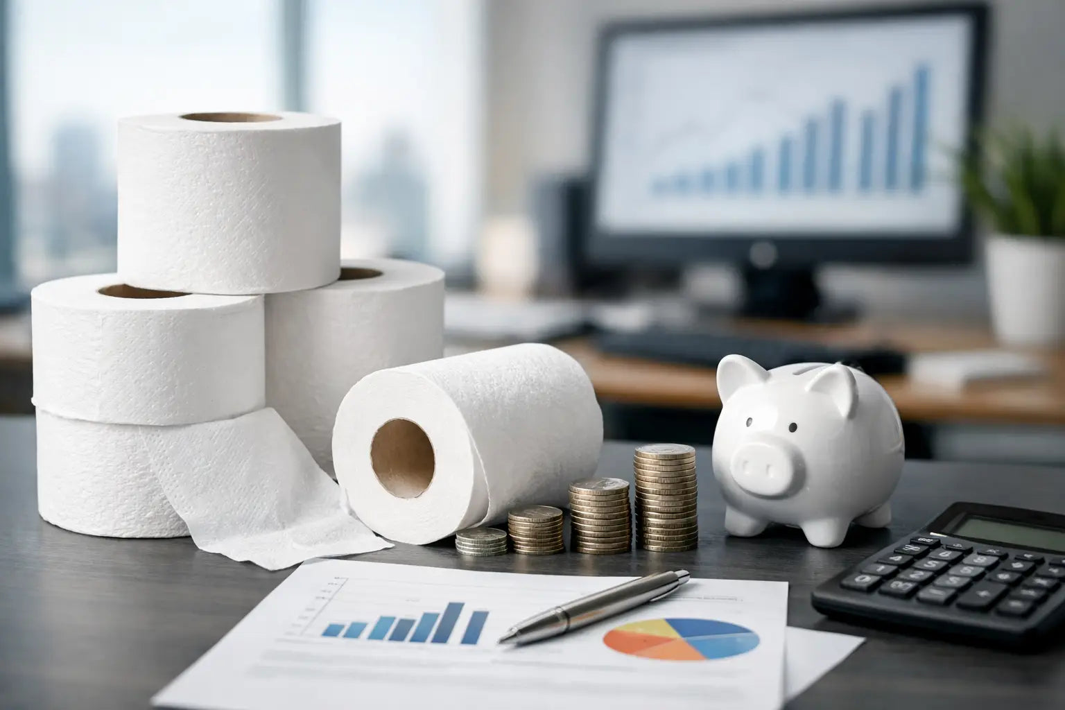 An Office Toilet Paper Cost Savings Example