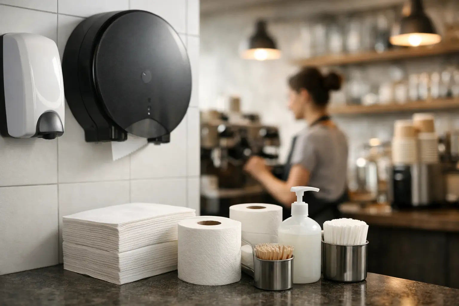Washroom Supplies for Cafes That Keep Service Moving