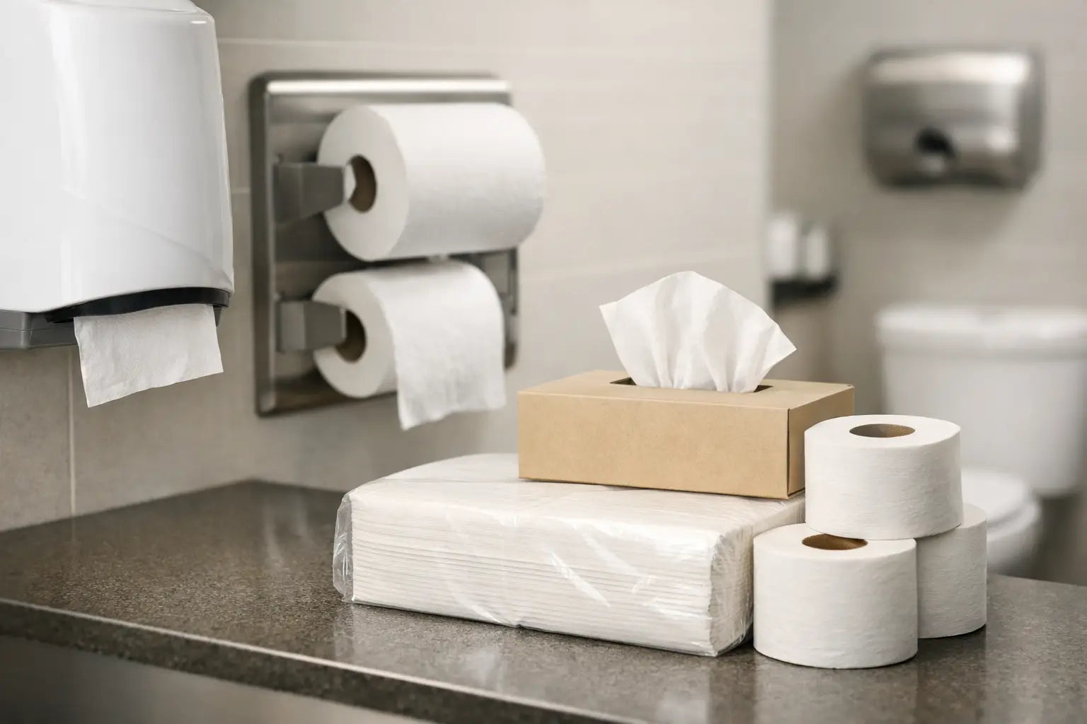 Tissue Reorder Points That Keep Washrooms Ready