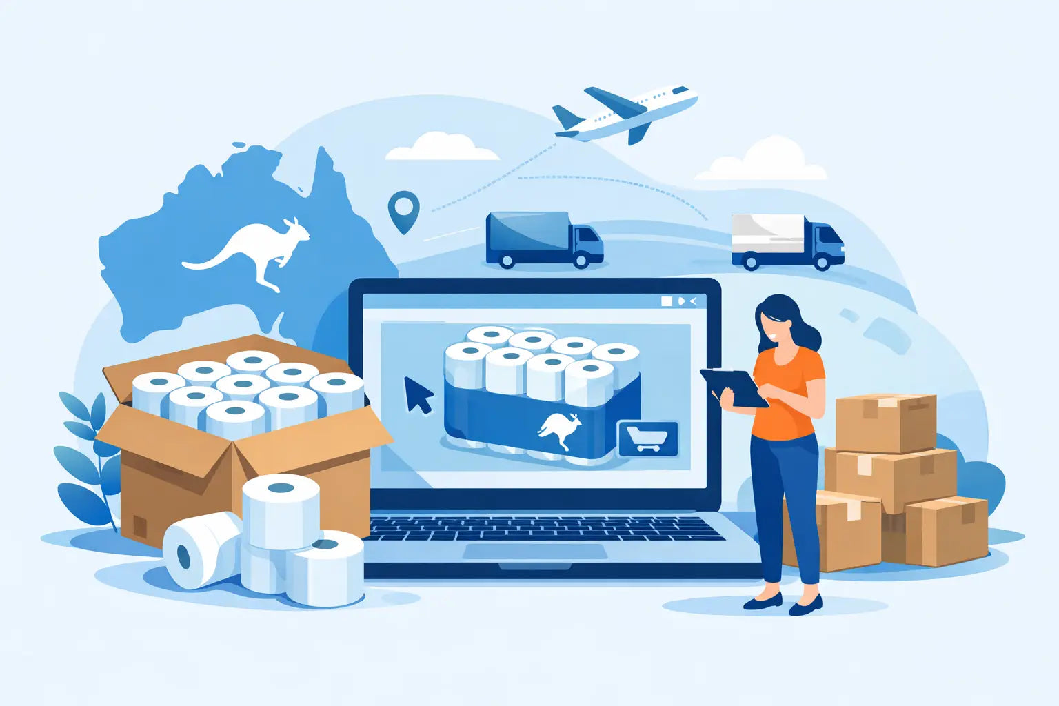Buying Bulk Toilet Paper Online in Australia