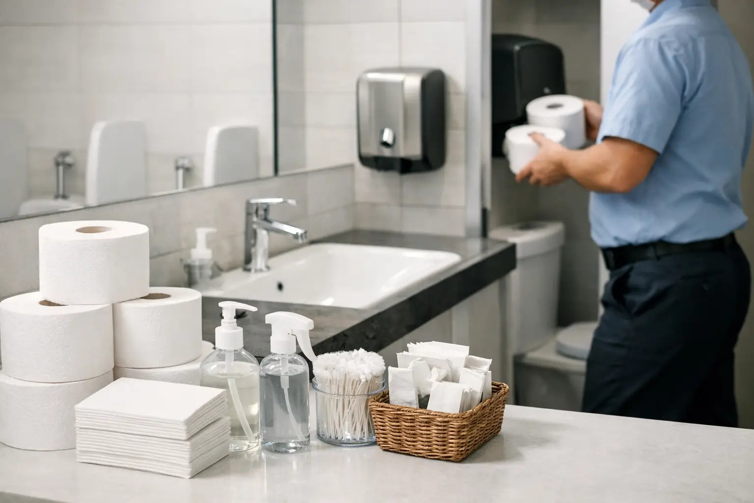 How to Stock Office Washrooms Properly